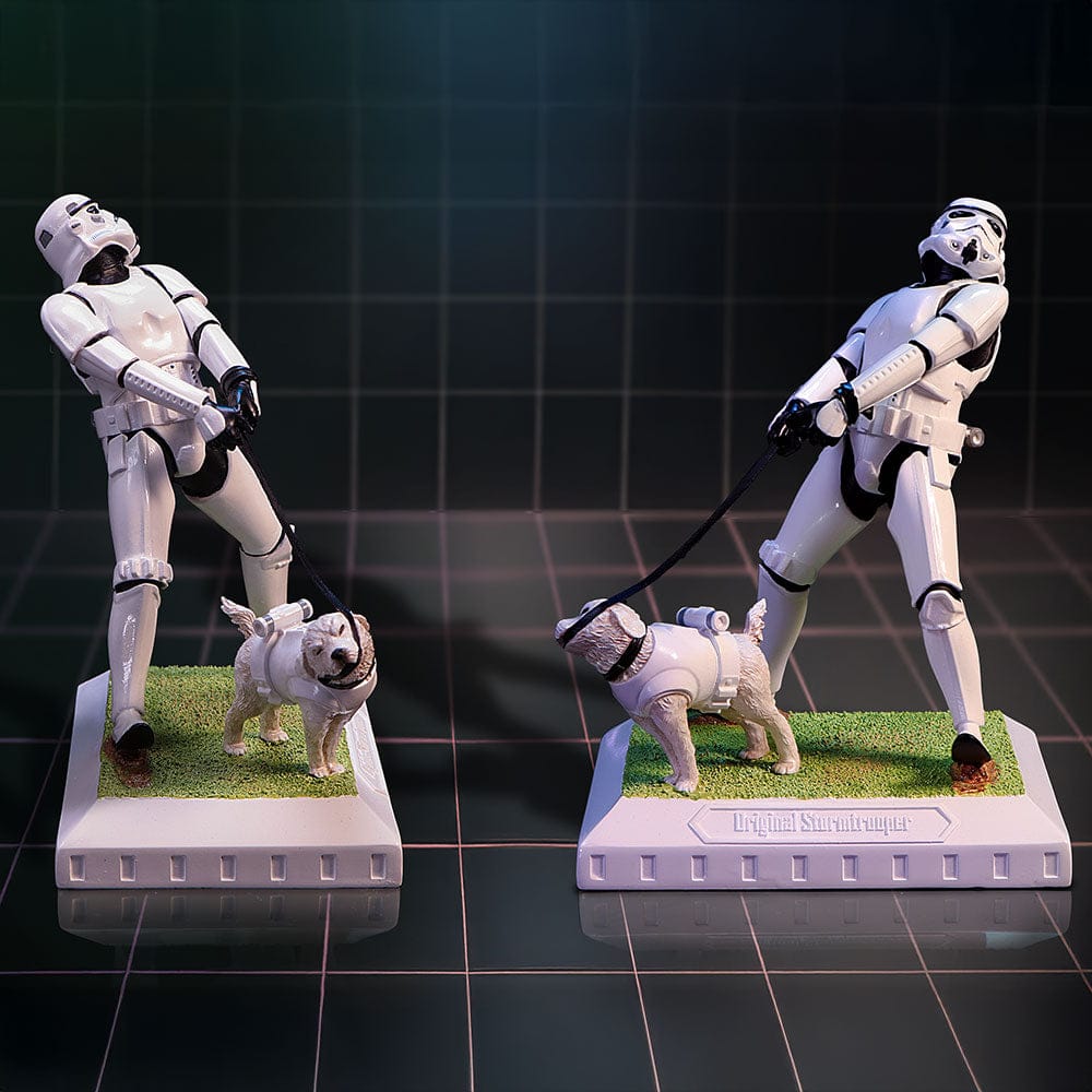 NEMESIS NOW STORMTROOPER MANS BEST FRIEND figura 15.5CM 801269160456