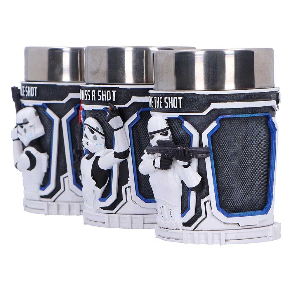 NEMESIS NOW STORMTROOPER SHOT GLASS set kozarcev 8.7CM 801269160524
