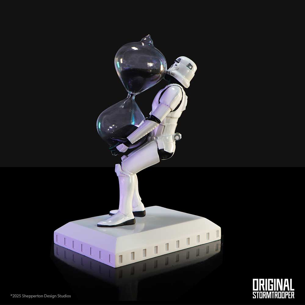NEMESIS NOW STORMTROOPER TIME'S UP SAND TIMER figura 17.5CM 801269158507