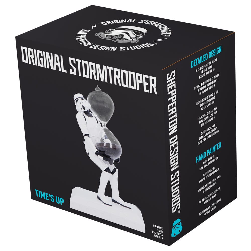 NEMESIS NOW STORMTROOPER TIME'S UP SAND TIMER figura 17.5CM 801269158507