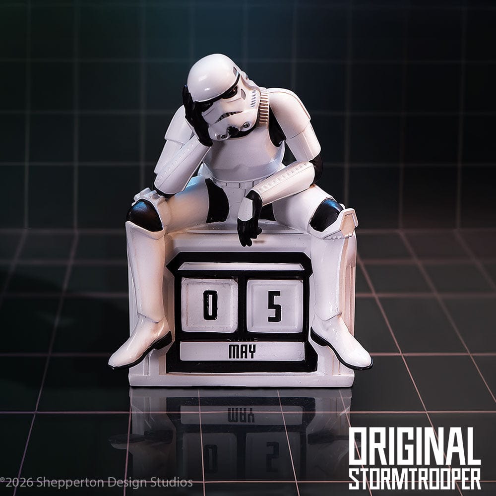 NEMESIS NOW STORMTROOPER WHAT A DAY PERPETUAL koledar 14CM 801269160517