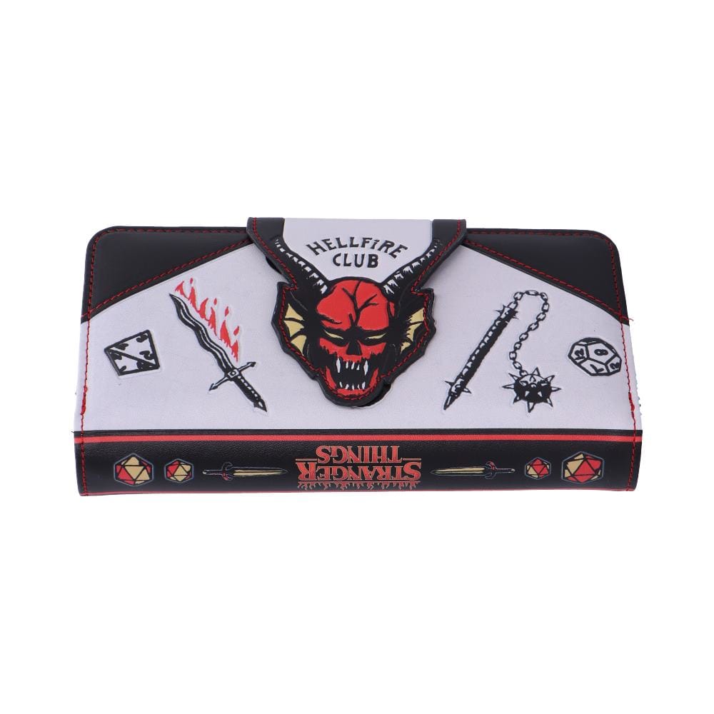 NEMESIS NOW STRANGER THINGS HELLFIRE CLUB EMBOSSED denarnica 18.5CM 801269159030