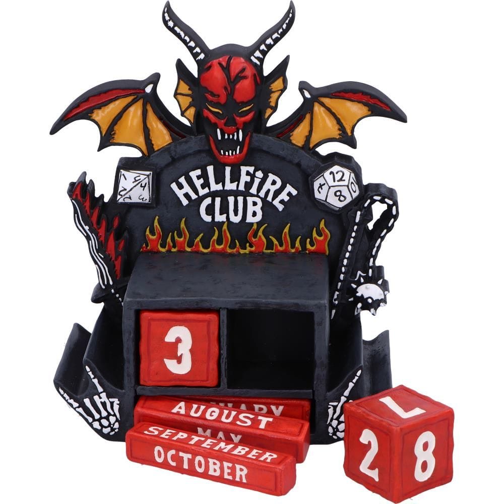 NEMESIS NOW STRANGER THINGS HELLFIRE CLUB PERPETUAL koledar 801269160340