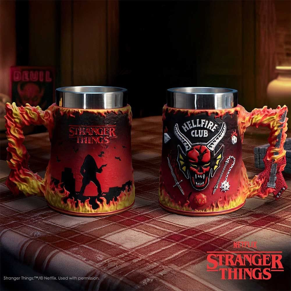 NEMESIS NOW STRANGER THINGS HELLFIRE CLUB vrč 17CM 801269160753