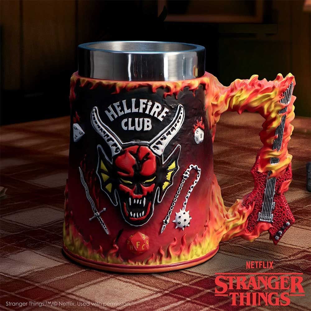NEMESIS NOW STRANGER THINGS HELLFIRE CLUB vrč 17CM 801269160753