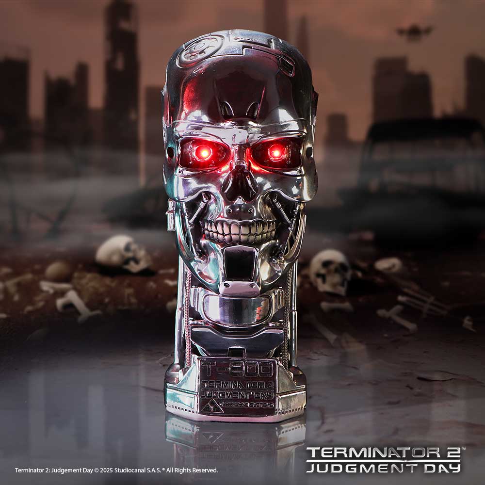 NEMESIS NOW T-800 TERMINATOR LIGHT UP figura 21CM 801269157296