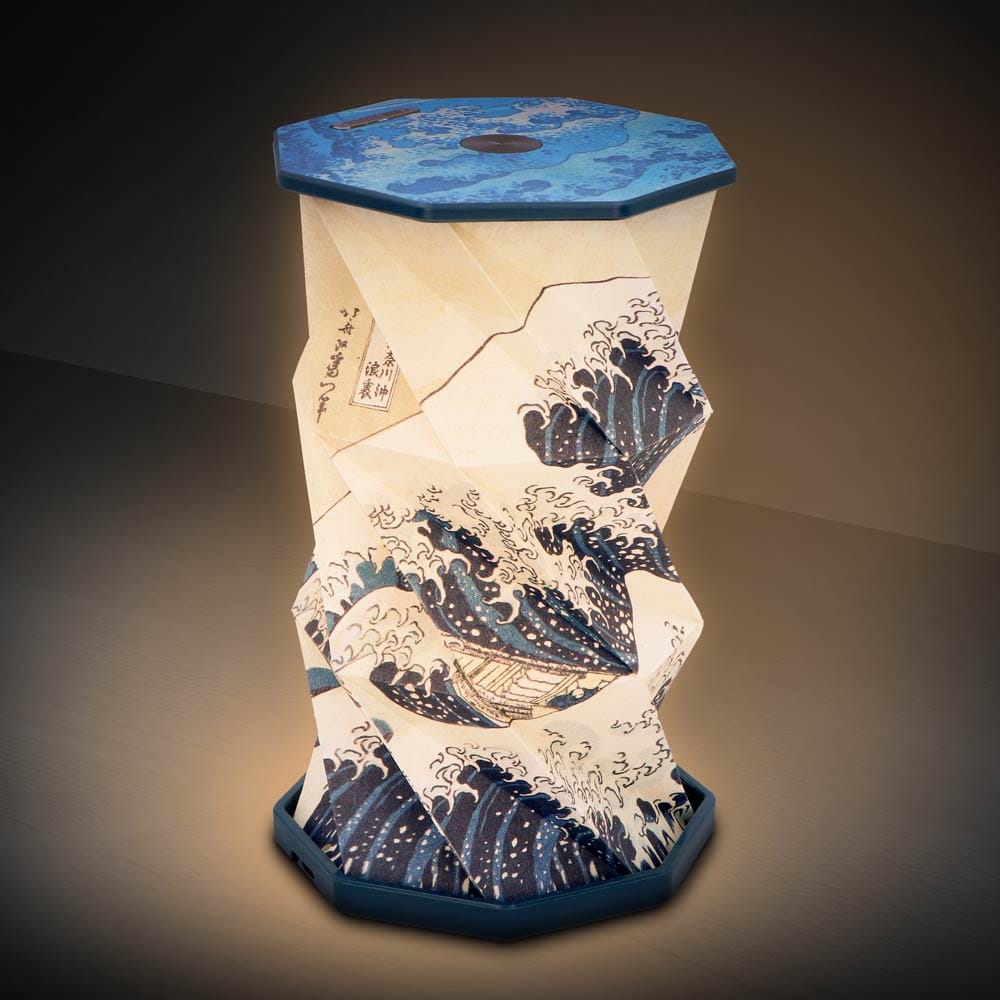 NEMESIS NOW THE GREAT WAVE OFF KANAGAWA zložljiva svetilka 21CM 801269159771