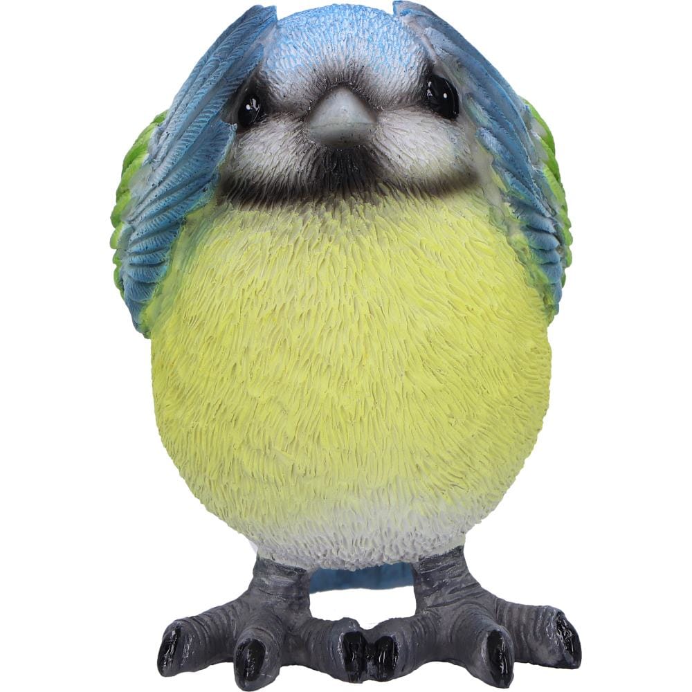 NEMESIS NOW THREE WISE BLUE TITS figure 8CM 801269156251