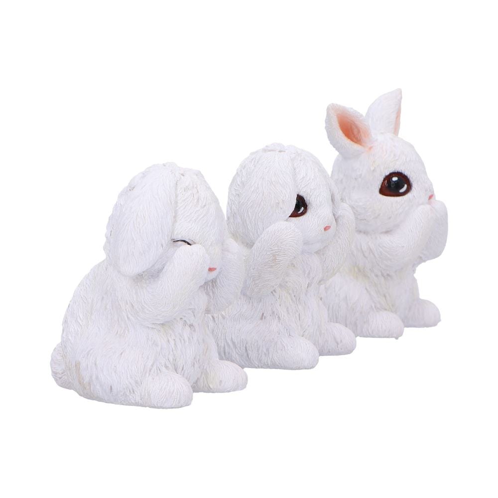 NEMESIS NOW THREE WISE BUNNIES figure 9CM 801269155346