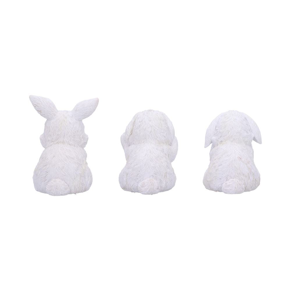 NEMESIS NOW THREE WISE BUNNIES figure 9CM 801269155346