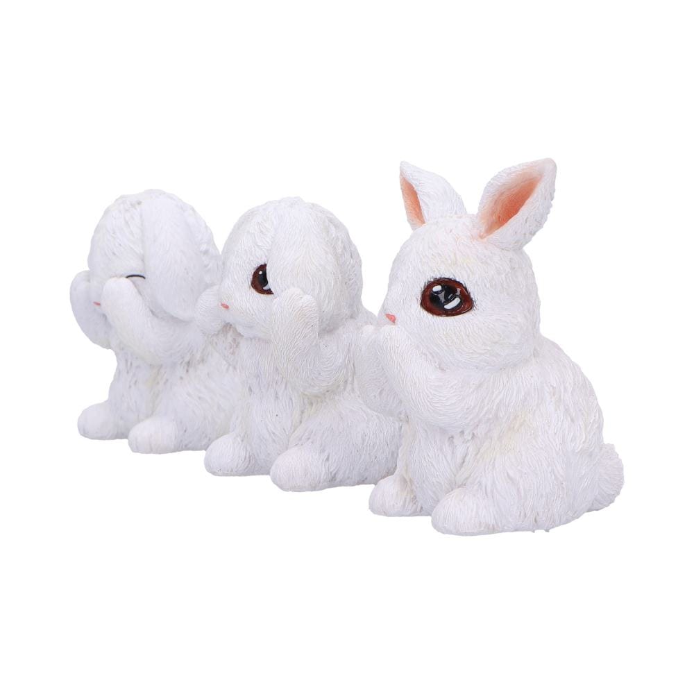 NEMESIS NOW THREE WISE BUNNIES figure 9CM 801269155346