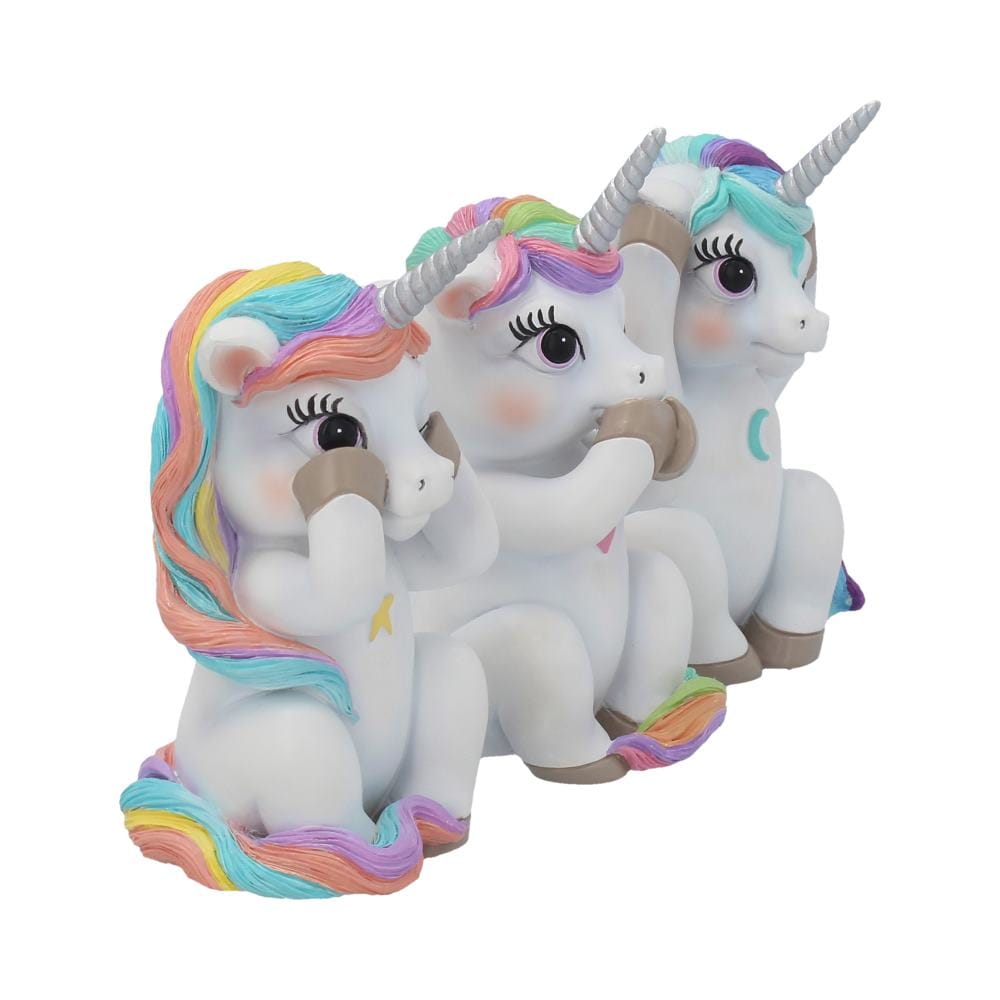 NEMESIS NOW THREE WISE CUTIECORNS figure 9.5CM 801269123307