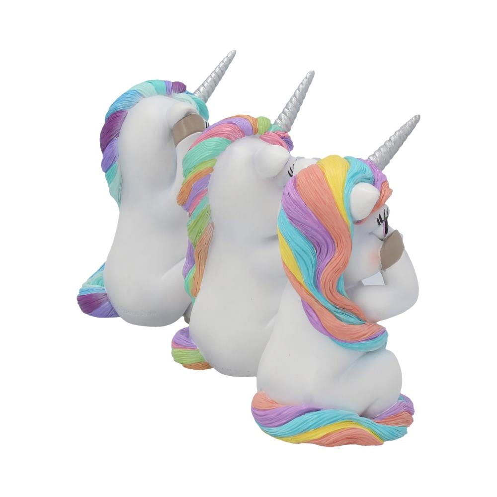 NEMESIS NOW THREE WISE CUTIECORNS figure 9.5CM 801269123307