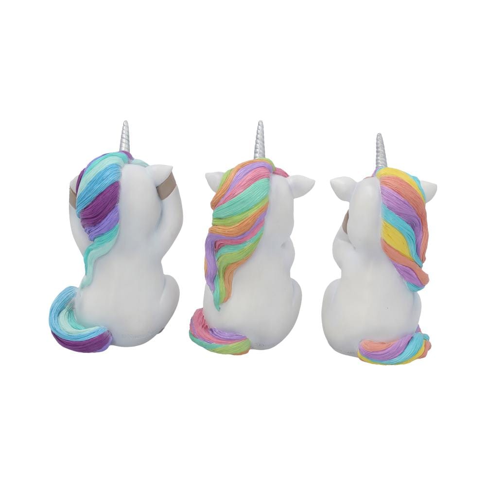 NEMESIS NOW THREE WISE CUTIECORNS figure 9.5CM 801269123307