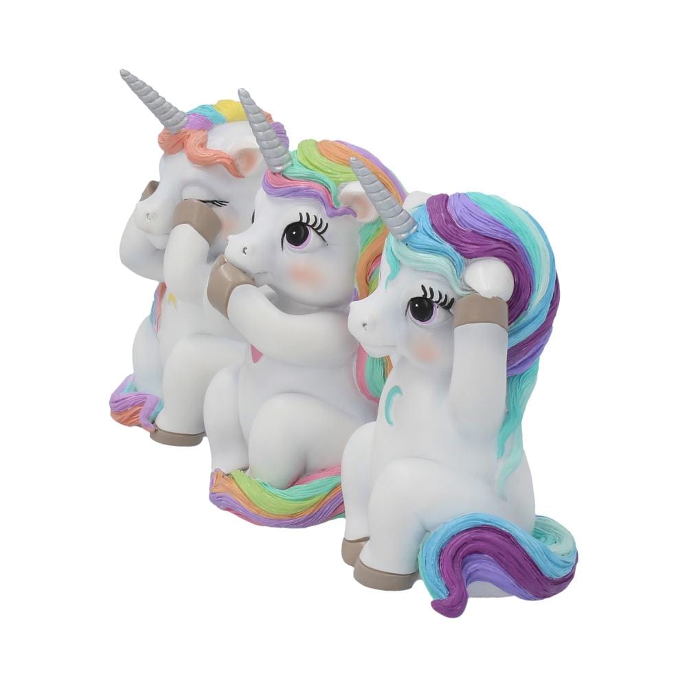 NEMESIS NOW THREE WISE CUTIECORNS figure 9.5CM 801269123307