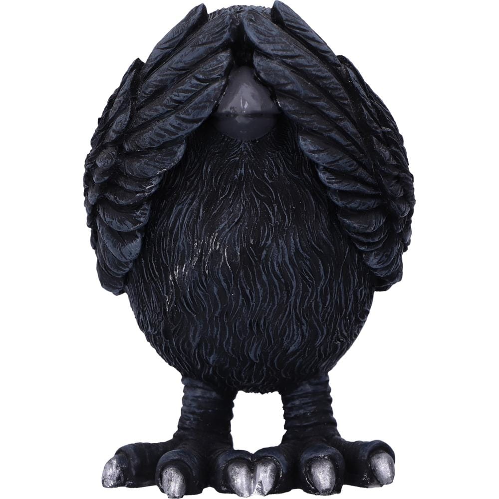 NEMESIS NOW THREE WISE RAVENS 8,7CM set figur 801269147501