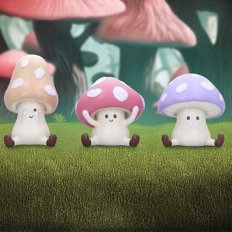 NEMESIS NOW THREE WISE TOADSTOOLS 801269156275