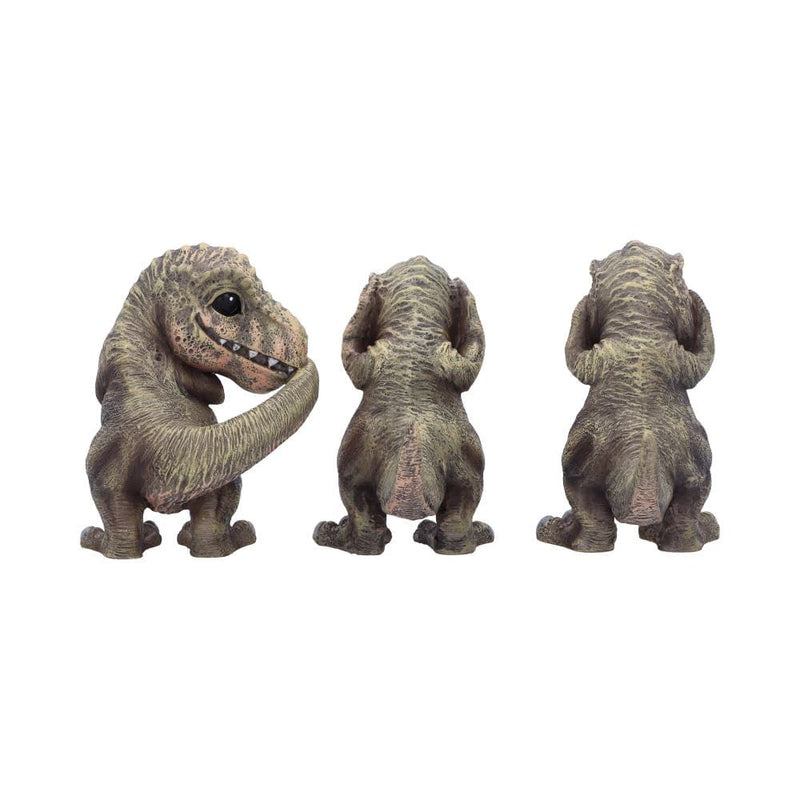 NEMESIS NOW THREE WISE TYRANNOSAURUS REX 801269156480