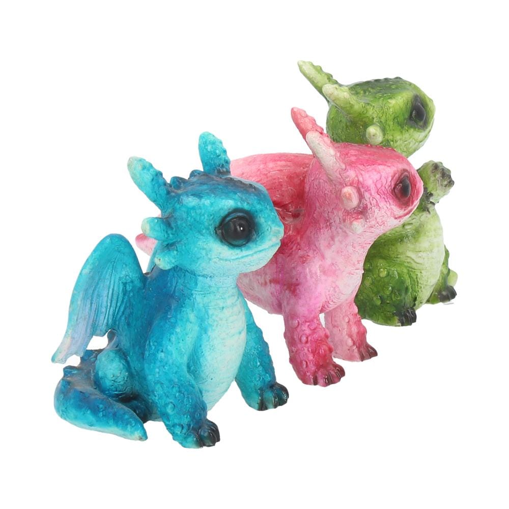 NEMESIS NOW TINY DRAGONS (SET OF 3) figure 6.5CM 801269114107