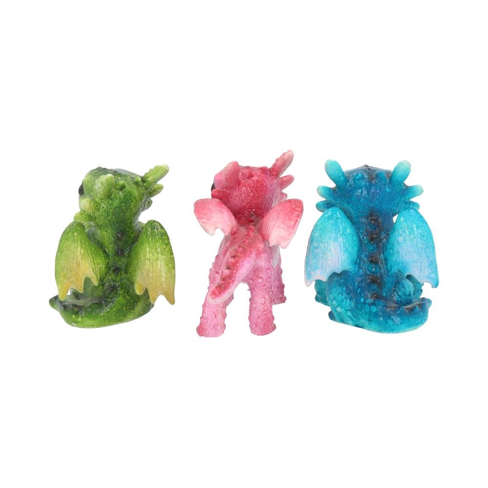 NEMESIS NOW TINY DRAGONS (SET OF 3) figure 6.5CM 801269114107