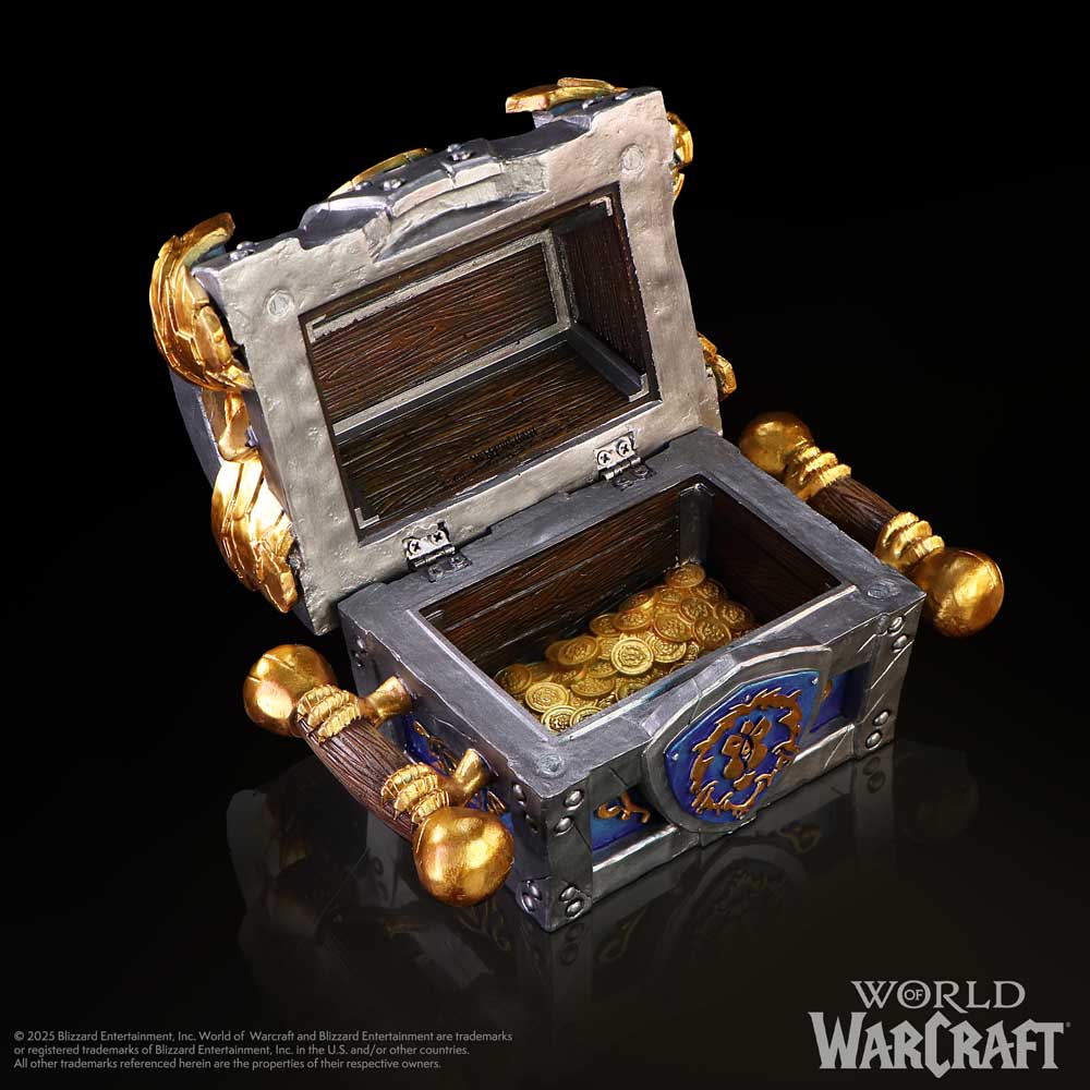 NEMESIS NOW WORLD OF WARCRAFT ALLIANCE WAR CHEST škatla 18.5CM 801269159665