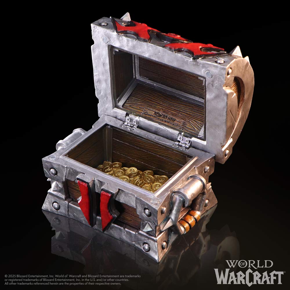 NEMESIS NOW WORLD OF WARCRAFT HORDE WAR CHEST škatla 13CM 801269159672