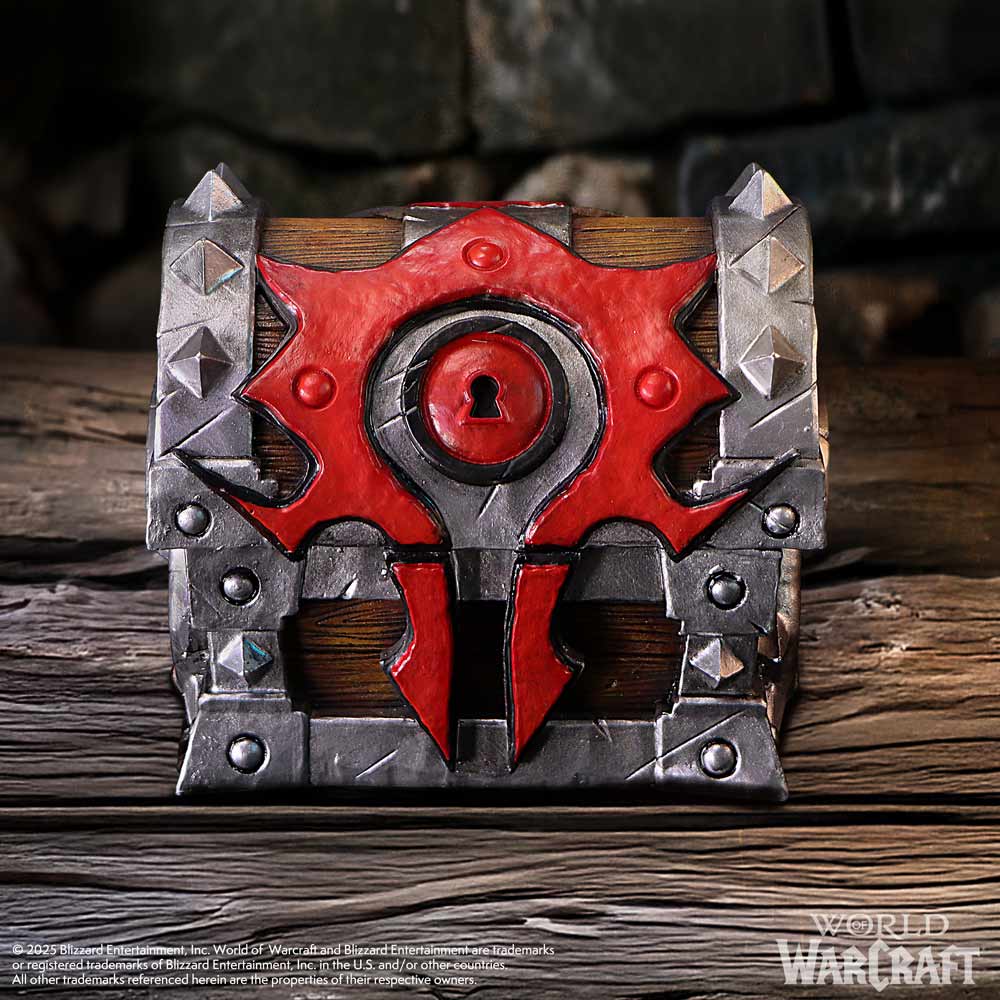 NEMESIS NOW WORLD OF WARCRAFT HORDE WAR CHEST škatla 13CM 801269159672