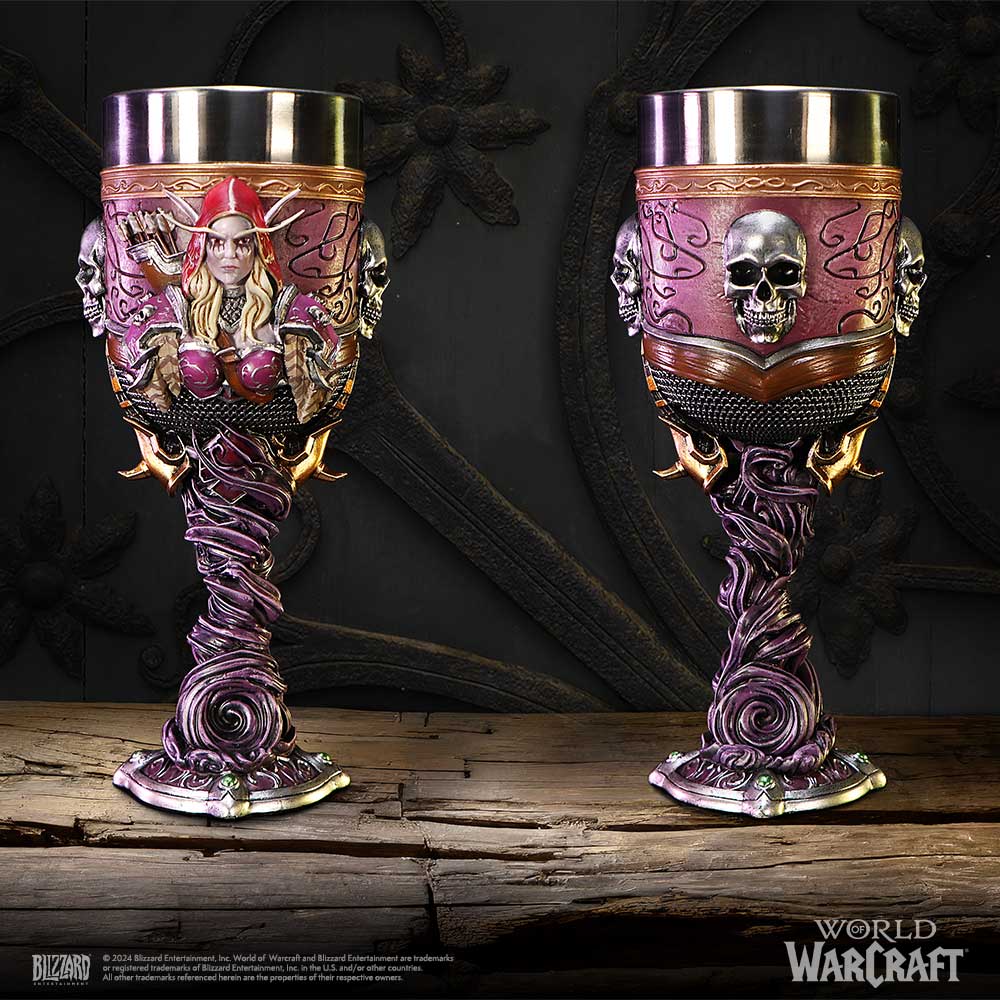 NEMESIS NOW WORLD OF WARCRAFT SYLVANAS kelih 19.5CM 801269156411