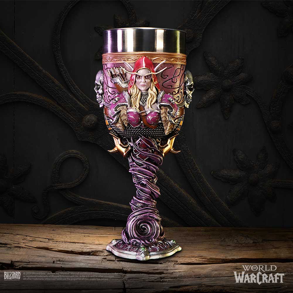 NEMESIS NOW WORLD OF WARCRAFT SYLVANAS kelih 19.5CM 801269156411