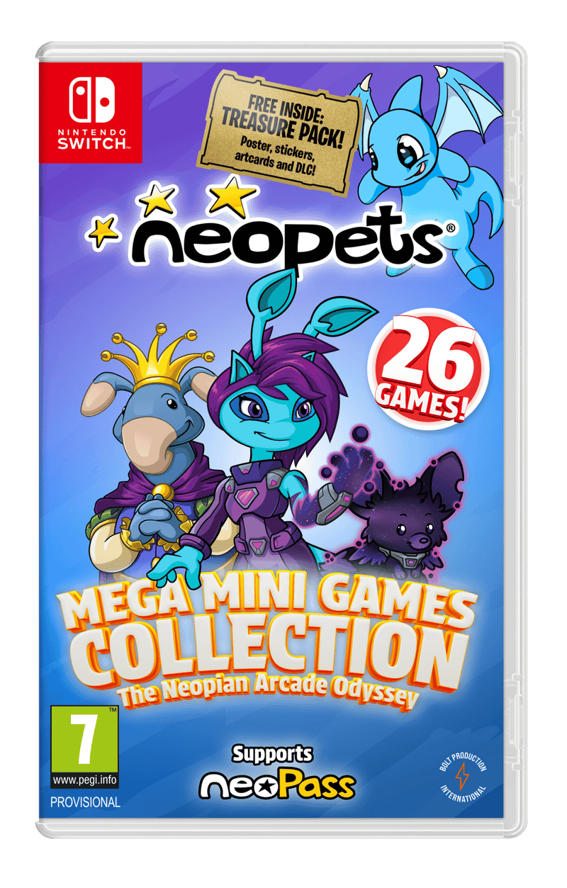 Neopets: Mega Mini Games Collection - Day 1 Edition (Nintendo Switch) 5056635620538