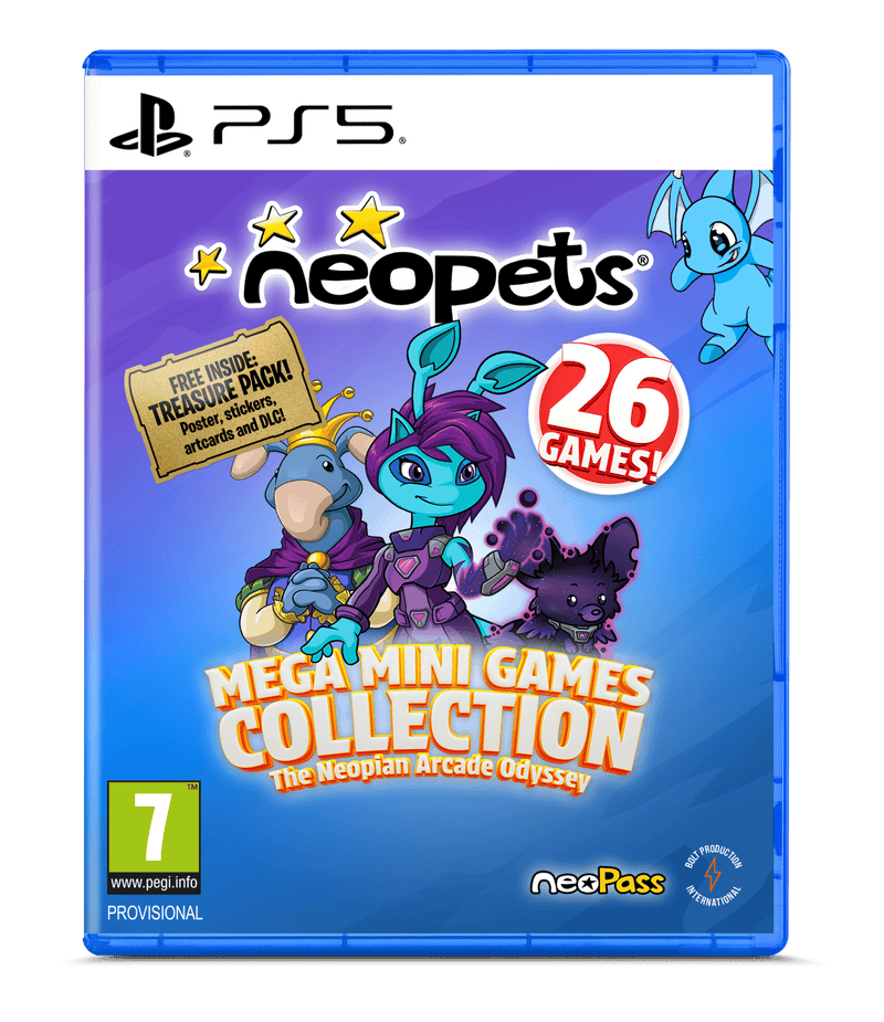 Neopets: Mega Mini Games Collection - Day 1 Edition (Playstation 5) 5056635620620