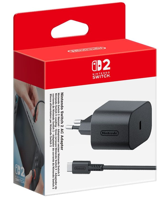 NINTENDO SWITCH 2 AC napajalni adapter 045496321352