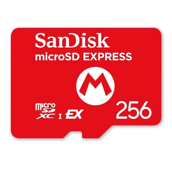 NINTENDO SWITCH 2 SANDISK MICRO SD EXPRESS 256GB 4523052030185