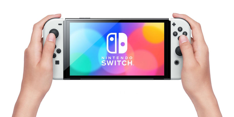 NINTENDO SWITCH CONSOLE (OLED MODEL) - MARIO KART 8 DELUXE + 12M 045496454050