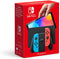 NINTENDO SWITCH CONSOLE (OLED MODEL) - NEON RED & BLUE 045496453442