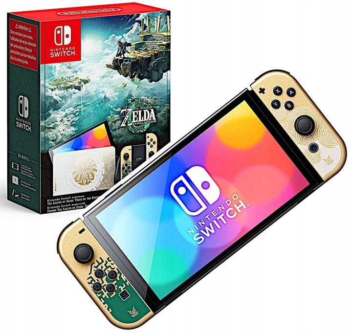 NINTENDO SWITCH CONSOLE (OLED MODEL) - THE LEGEND OF ZELDA: TEARS OF THE KINGDOM 045496453572