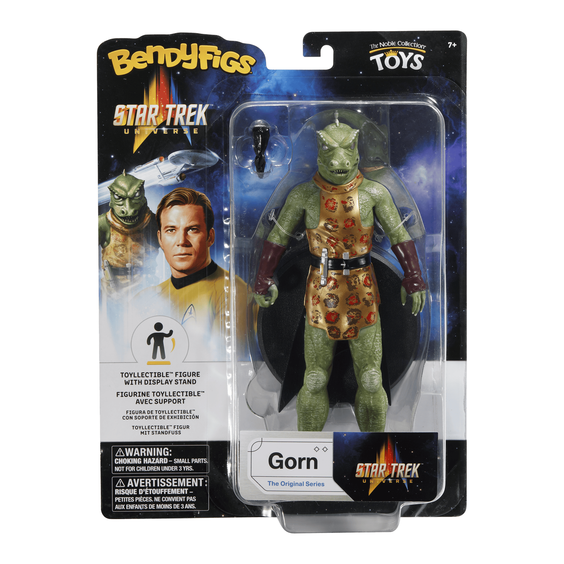 NOBLE COLLECTION - CBS - BENDYFIGS - GORN figura 849421008581