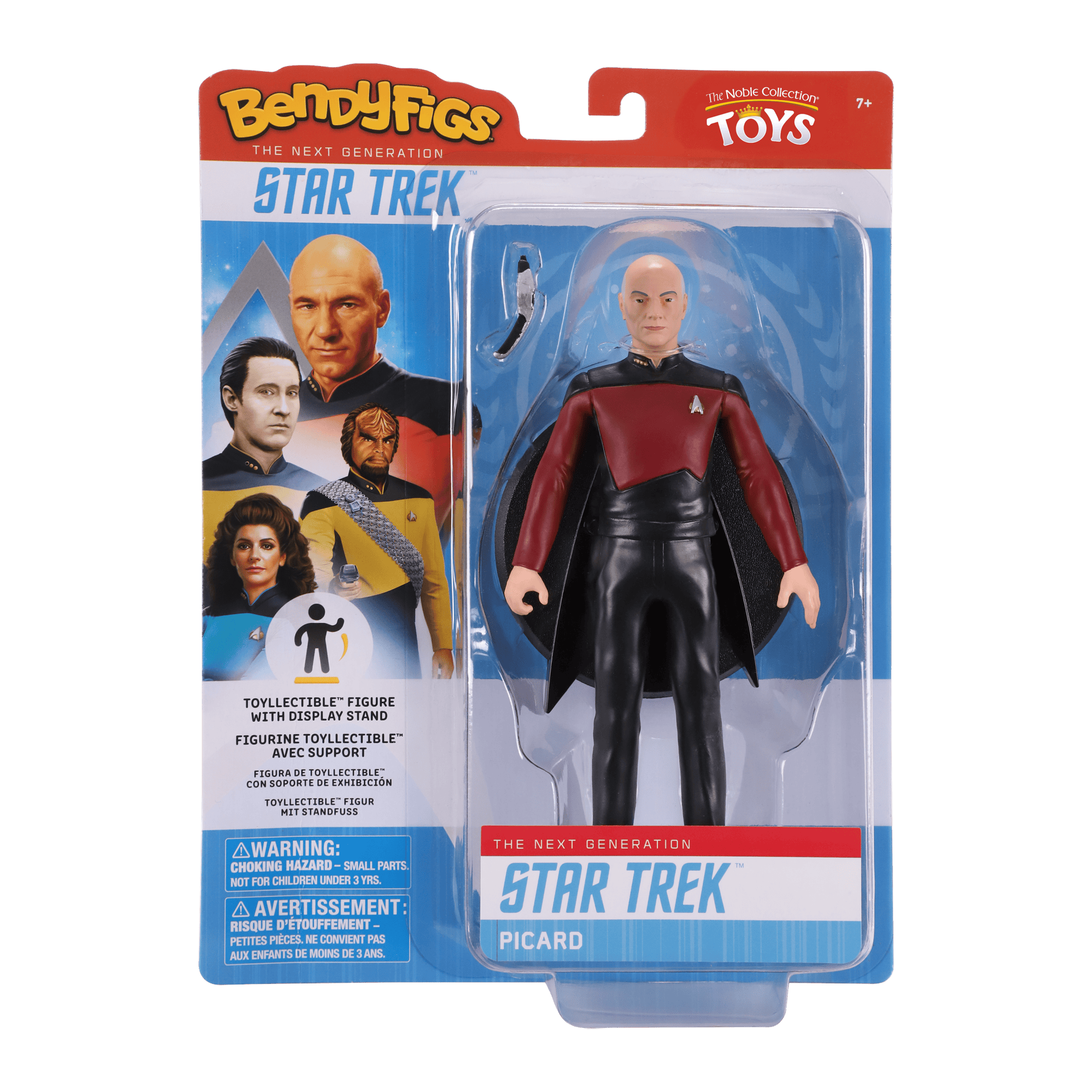 NOBLE COLLECTION - CBS - BENDYFIGS - PICARD figura 849421007270
