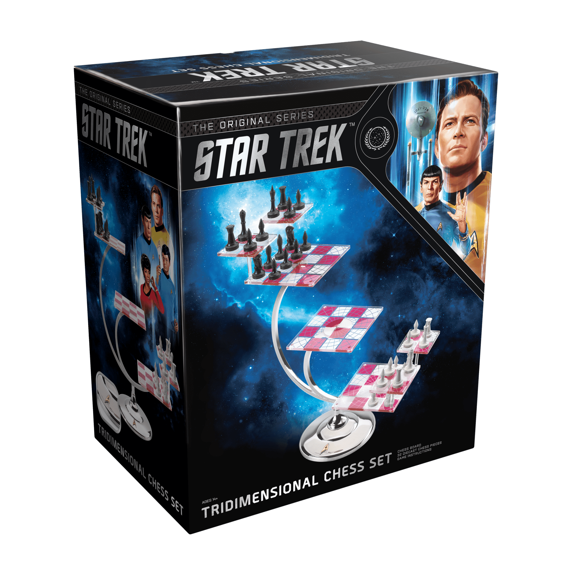 NOBLE COLLECTION - CBS - STAR TREK - 3D šah 849421007447