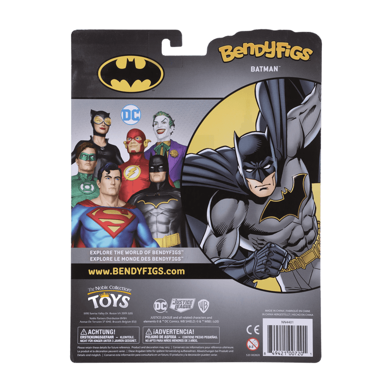 NOBLE COLLECTION DC - BATMAN C - BATMAN BENDYFIG (COMIC) 849421007201