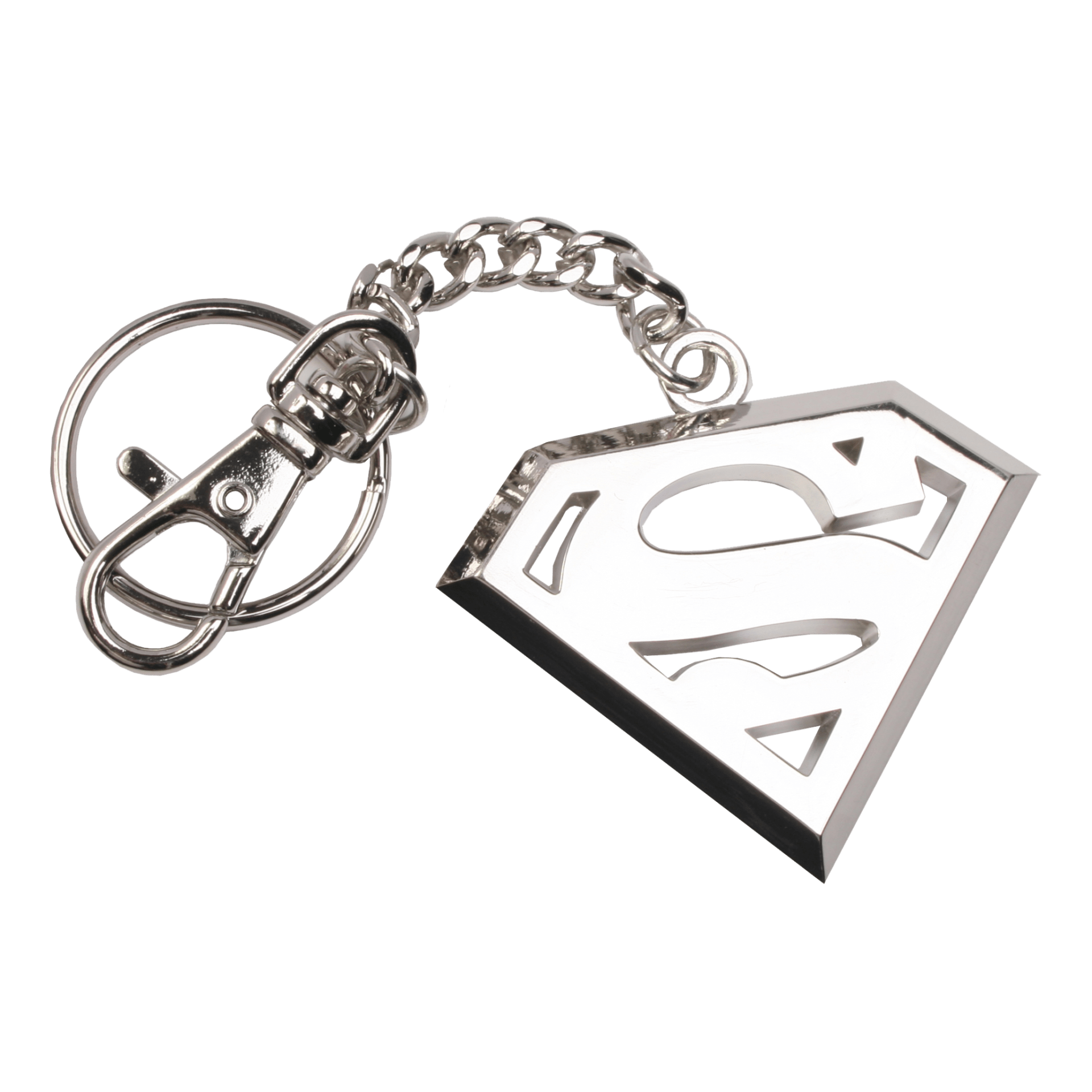 NOBLE COLLECTION DC - SUPERMAN C - J - SUPERMAN KEYCHAIN (GREY) 812370014941