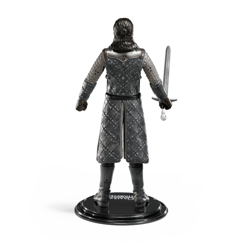 NOBLE COLLECTION - GAME OF THRONES - JON SNOW BENDYFIG 849421007997