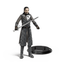 NOBLE COLLECTION - GAME OF THRONES - JON SNOW BENDYFIG 849421007997