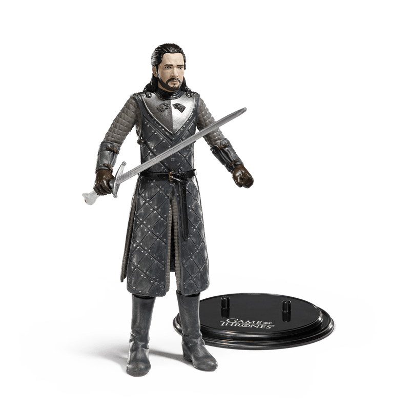 NOBLE COLLECTION - GAME OF THRONES - JON SNOW BENDYFIG 849421007997