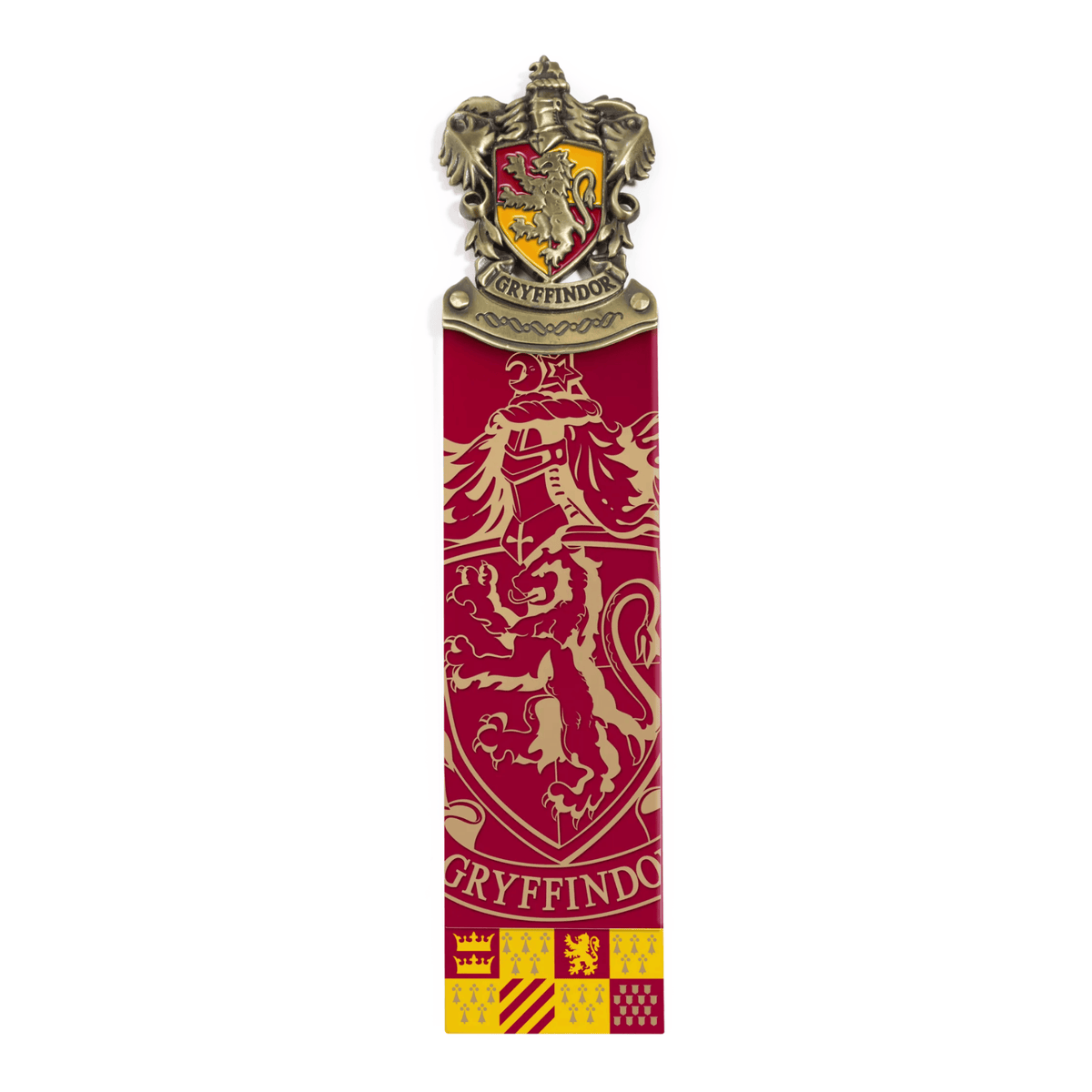 NOBLE COLLECTION - HARRY POTTER - GRYFFINDOR CREST BOOKMARK 849421002619