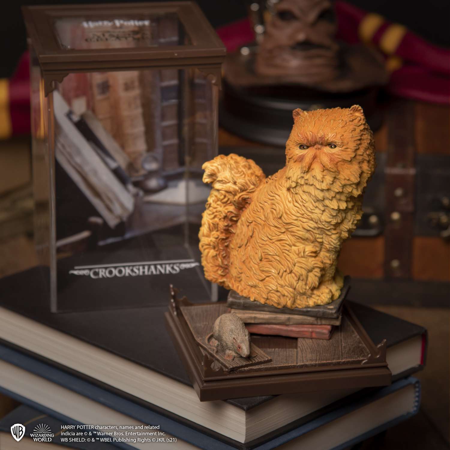 NOBLE COLLECTION - HARRY POTTER - MAGICAL CREATURES - CROOKSHANKS 849421004835