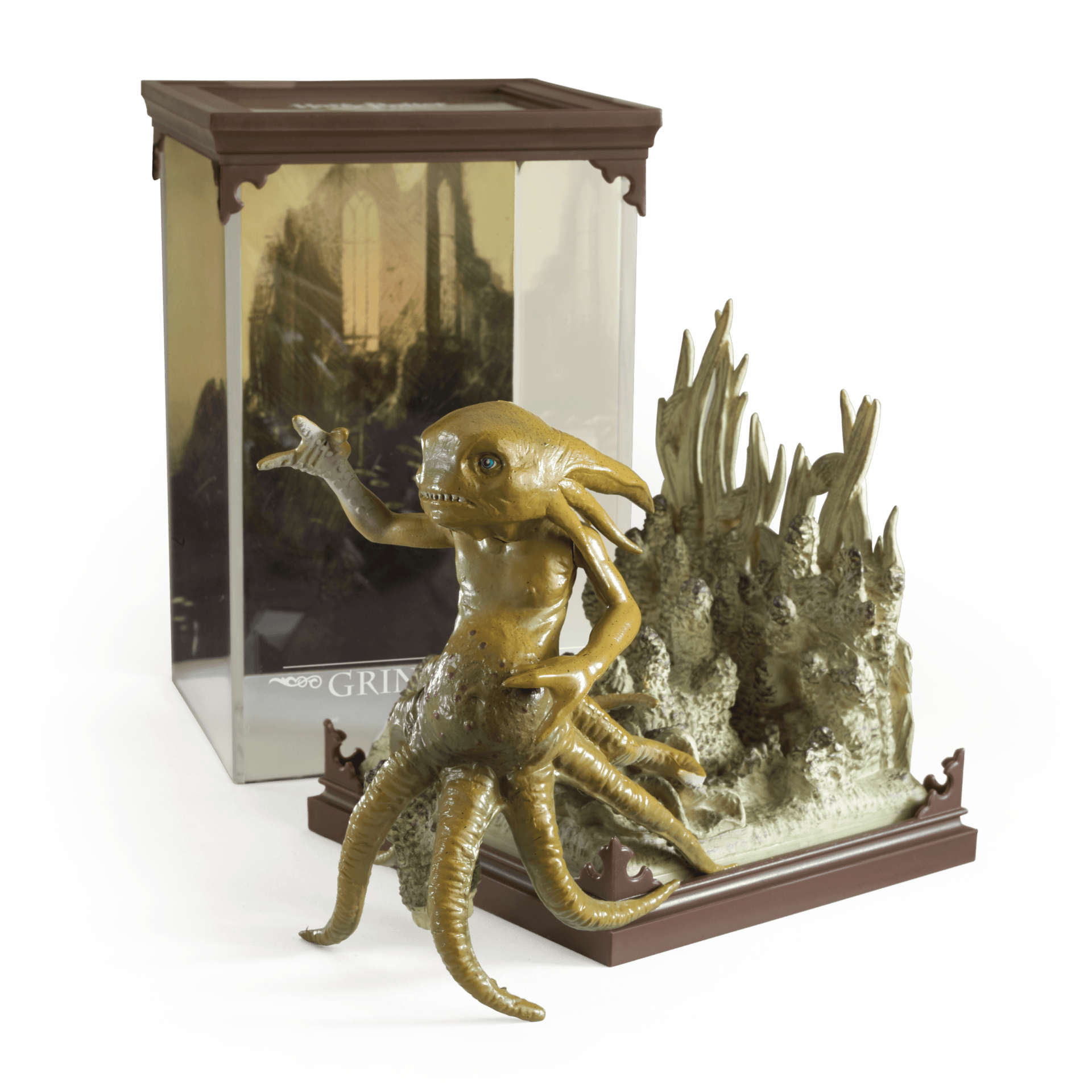 NOBLE COLLECTION - HARRY POTTER - MAGICAL CREATURES - GRINDYLOW figura 849421006716