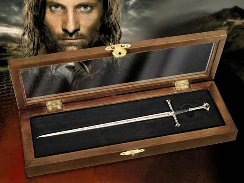 NOBLE COLLECTION - LORD OF THE RINGS - ANDURIL odpiralec pisem 812370013289