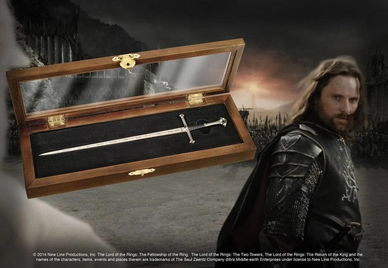 NOBLE COLLECTION - LORD OF THE RINGS - ANDURIL odpiralec pisem 812370013289