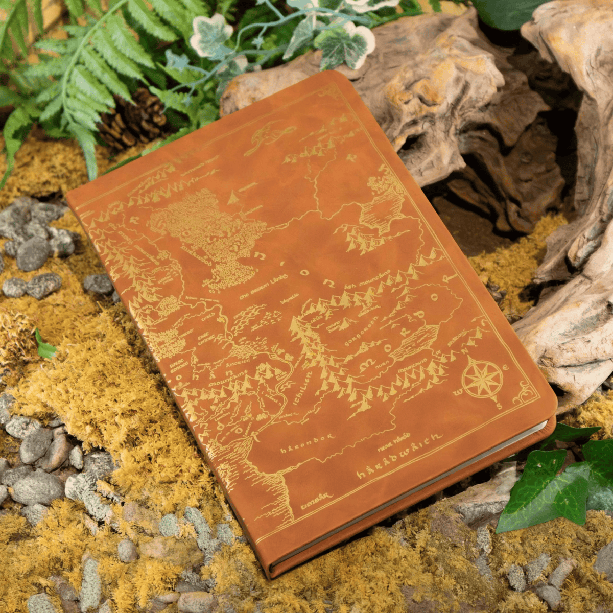 NOBLE COLLECTION - LORD OF THE RINGS - MAP OF MIDDLE EARTH beležka 849421011765
